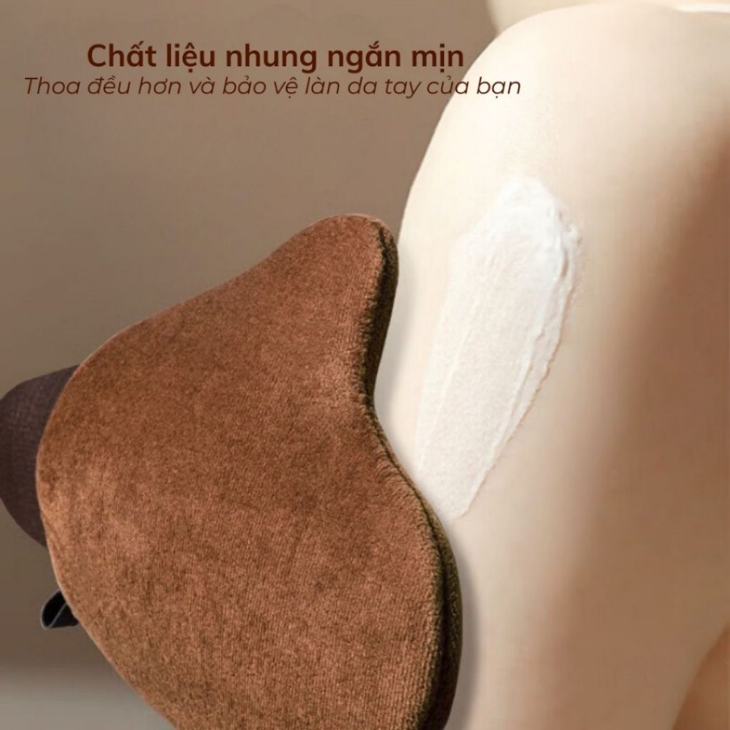 Găng Tay Bôi Kem ALOHOME – Chất Liệu Nhung Mềm Hỗ Trợ Bôi Đều Kem, Có Bo Chun Tiện Lợi