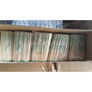 Bịch 100 đôi đũa tách Nhật Bản loại 20cm không tăm