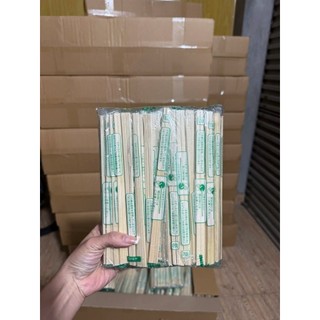 Bịch 100 đôi đũa tách Nhật Bản loại 20cm không tăm