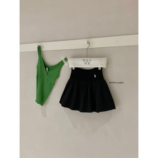𝐏𝐡𝐢𝐞𝐧 𝐖𝐆𝐖𝐄 | (Sẵn) w9344 Chân Váy Bồng Phối Chun To Hình Thêu