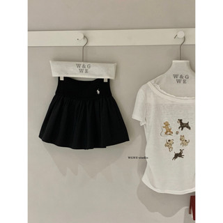 𝐏𝐡𝐢𝐞𝐧 𝐖𝐆𝐖𝐄 | (Sẵn) w9344 Chân Váy Bồng Phối Chun To Hình Thêu