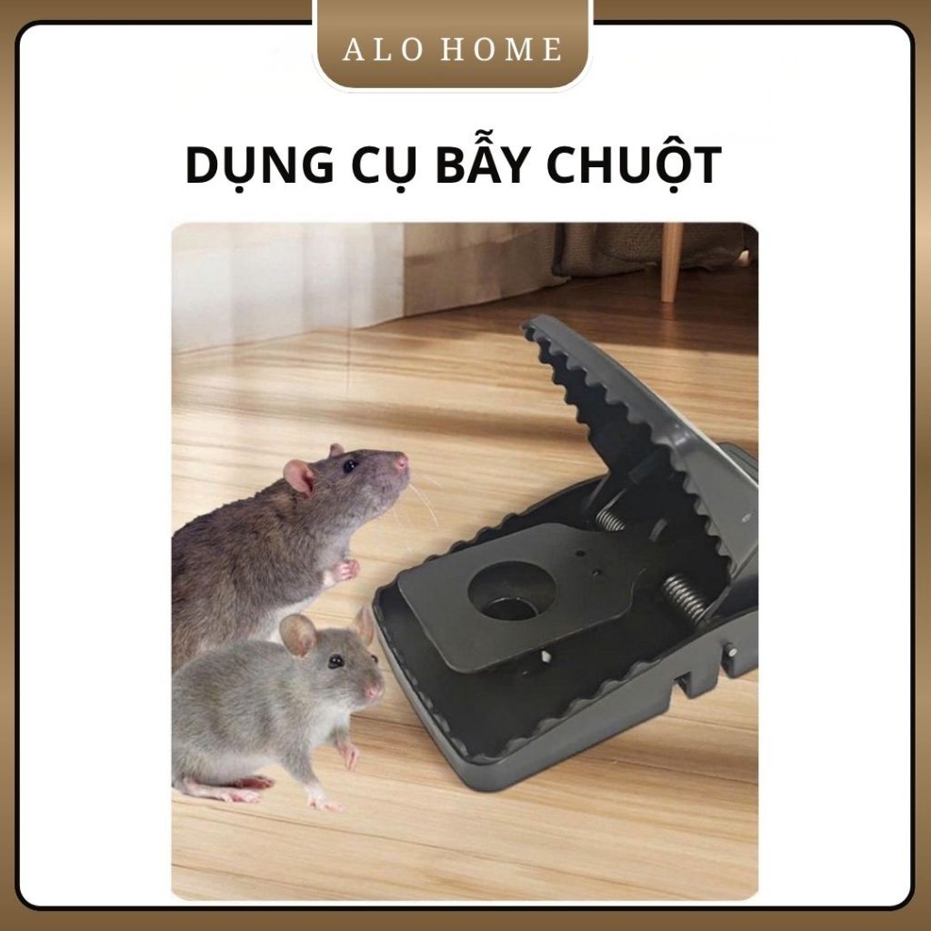Dụng Cụ Bẫy Chuột ALOHOME – Bẫy Chuột Thông Minh Tái Sử Dụng, Dễ Dùng Tiện Lợi