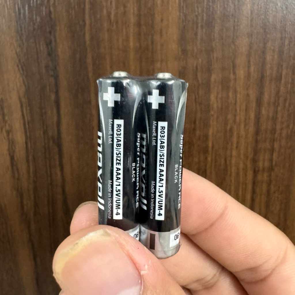 Pin Đũa AAA Maxell Super Power Ace Black 1.5V Chính Hãng Pin AAA Maxell Cho Remote Chuột Không Dây Đèn Pin