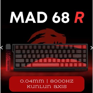 Chính hãng bàn phím cơ gaming MAD68 HE  8000hz hàng chính hãng