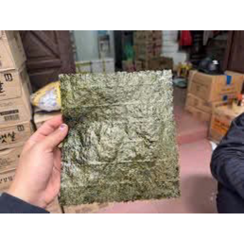 Rong Biển Cuộn Cơm 100 Lá Nhập Khẩu Chính Ngạch Hàn Quốc CJ Natureat