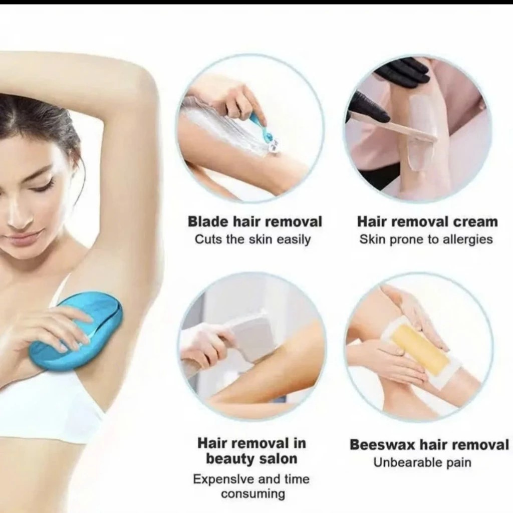 [Mua 5 tặng 1] Dụng cụ tẩy lông nano không đau tiện lợi