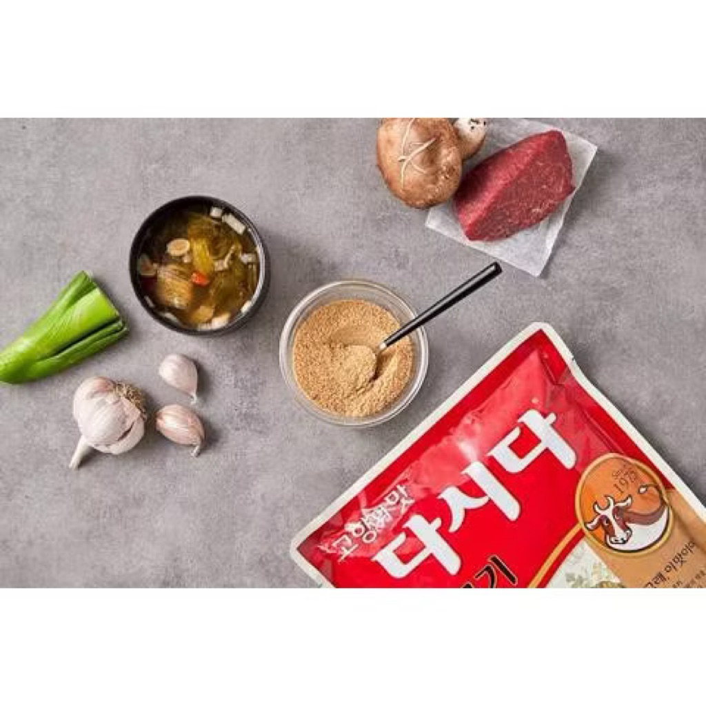 ( NHẬP KHẨU HÀN QUỐC) Bột Nêm Vị Thịt Bò Dasida CJ Nhập Khẩu Hàn Quốc Gói 1Kg