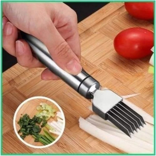 Dao Cắt Hành Sợi Đa Năng – Inox Không Gỉ, 6 Lưỡi Sắc Bén, Tiện Dụng Nhà Bếp