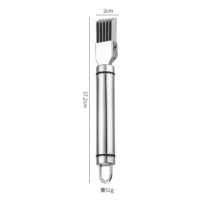 Dao Cắt Hành Sợi Đa Năng – Inox Không Gỉ, 6 Lưỡi Sắc Bén, Tiện Dụng Nhà Bếp