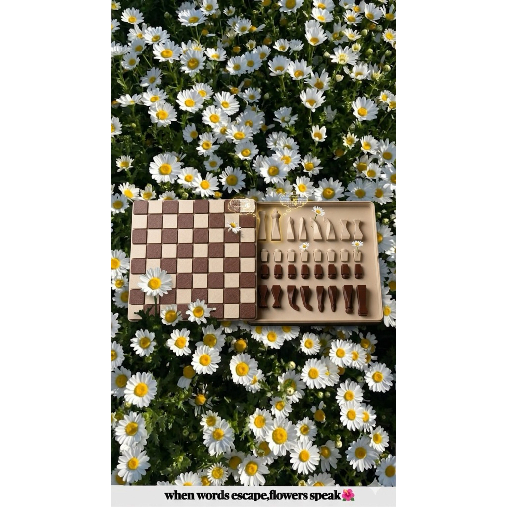 Cờ vua tối giản tinh tế Forma Chess Set- Quà tặng cờ vua, cờ vua độc lạ tối giản tinh tế