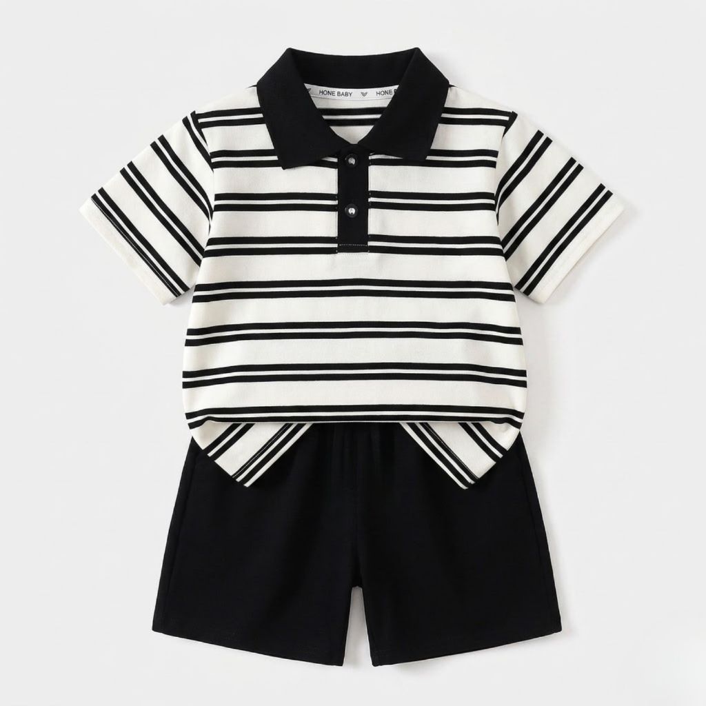 [Kho Sỉ Gumiho] Bộ Đồ Bé Trai 8-30kg Cotton Cao Cấp - Set Quần Áo Trẻ Em Cộc Tay Phong Cách Hàn Quốc Hot Trend