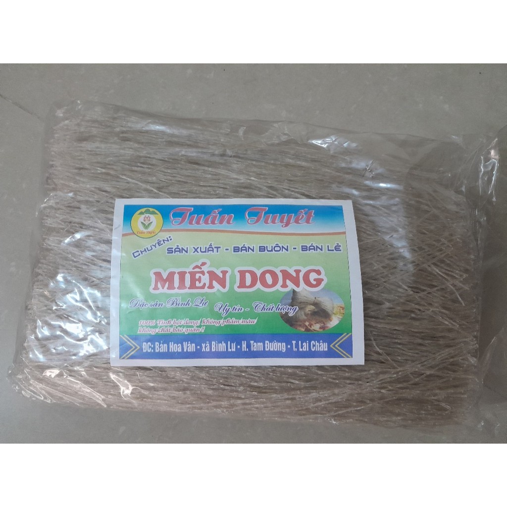Đặc sản Miến Dong Bình Lư - Sợi dai ngon - Đậm vị tự nhiên [Loại đặc biệt]