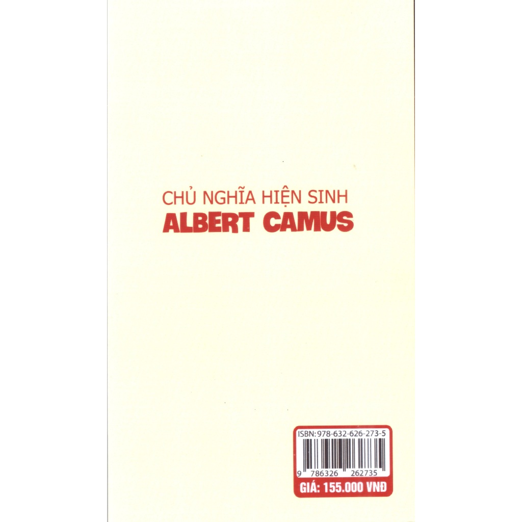 Sách E.Freeman - Chủ nghĩa hiện sinh Albert Camus