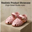 Sandal Trẻ Em Dáng Rọ Đan Lưới Da Mềm Cao Cấp Cho Bé Từ 1-10 Tuổi