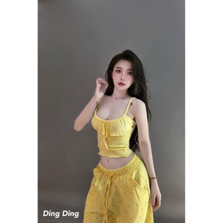 Sét áo 2 dây và quần hoạ tiết xinh xỉu 💯💝đi CHƠI, đi LÀM ,đi du lịch sang chảnh, xinh XINH đẹp