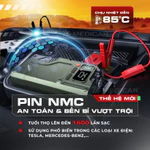 KÍCH BÌNH BƠM LỐP Ô TÔ V3 PRO 14.000mAh 4in1 Medicar - Tổng hợp Bơm lốp, Kích bình, Đèn chiếu sáng — ảnh 8