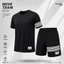 Bộ đồ cọc tay hè thun lạnh mát mẻ, đồ bộ nam thể thao ngắn tay sọc đủ size S-->XXL