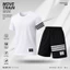 Bộ đồ cọc tay hè thun lạnh mát mẻ, đồ bộ nam thể thao ngắn tay sọc đủ size S-->XXL