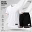 Bộ đồ cọc tay hè thun lạnh mát mẻ, đồ bộ nam thể thao ngắn tay sọc đủ size S-->XXL