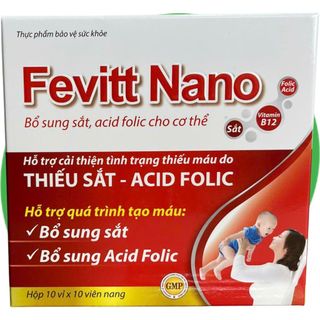 (3M) Fevitt Nano Chữ Đỏ 100 Viên - Rostex - Vinaphar - Vitamin Phục Hồi