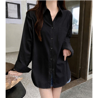 Áo sơ mi Bigsize nữ tay dài phồng bo gấu form rộng dành cho các bạn chubby SM20