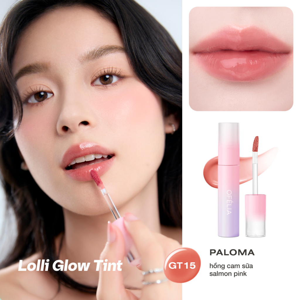 [GIFT] Son Tint Bóng OFÉLIA Lolli Glow Tint (3.9g)