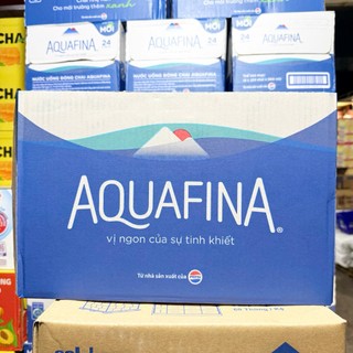 Thùng 24 chai nước tinh khiết Aquafina 355ml