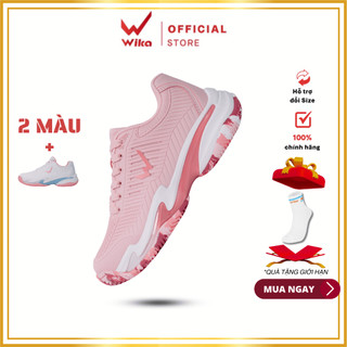 Giày Pickleball Nữ Wika Vamos x Quang Dương chính hãng,Đệm đế EVA+ êm ái