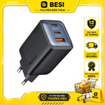 Cốc Sạc Mcdodo Gana Mini 67W 3 Cổng Sạc Nhanh | Công Nghệ GaN Siêu Nhỏ Gọn, 2 Cổng Type-C & 1 USB — ảnh 1