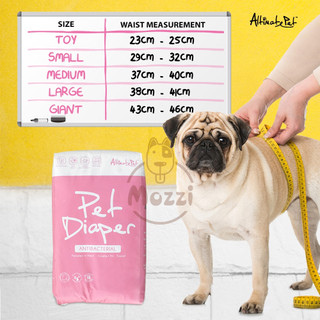 Tã bỉm quần cho chó Cái Pet Diaper Altimate Của Mỹ