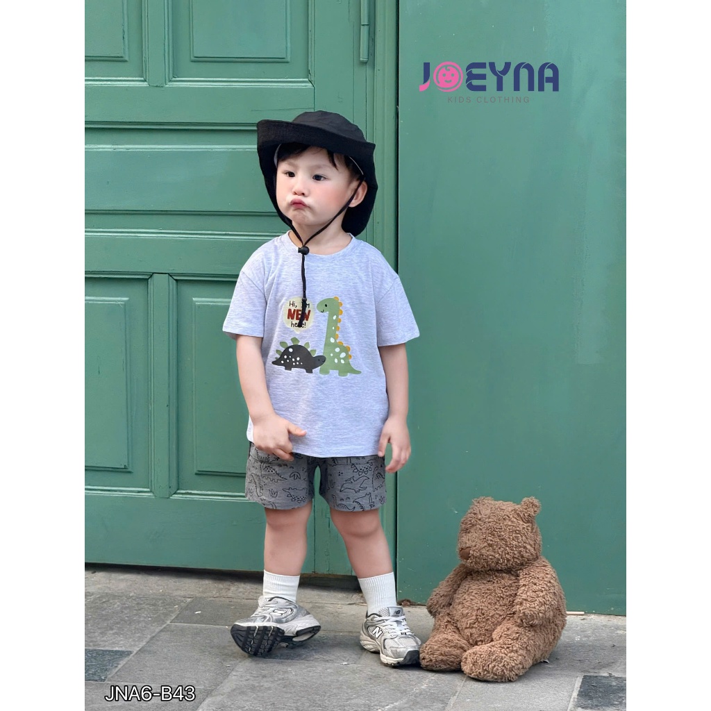 Set bộ cộc Joeyna B43 new here khủng long cho bé 8-24kg