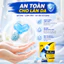 Combo tiết kiệm 03 Túi 90 Viên giặt Minho đậm đặc 4in1 bảo vệ sợi vải, hương hoa hồng thơm lâu 72h