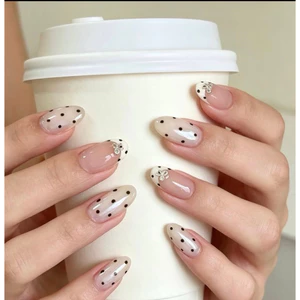 NAIL BOX THẠCH GẠO CHẤM BI CLEAN GIRL
