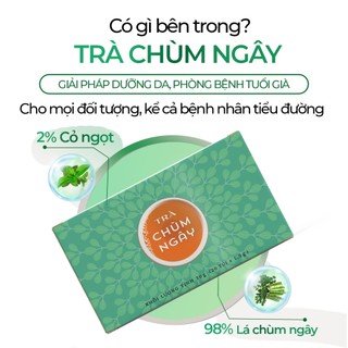 [GIẢM CÂN TÚI LỌC] Trà Chùm Ngây Sunbeleaf - Trà Giảm Cân Phân Giải Mỡ Thừa, Cải Thiện Vóc Dáng