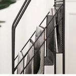 Kệ Để Sách Báo Tạp Chí 5 Tầng Cao Cấp – Giá Trưng Bày Đa Năng Bằng Kim Loại, Kệ Decor Phòng Khách Hiện Đại — ảnh 4