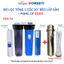 Bộ Lọc Tổng Sinh Hoạt Gồm 2 Cốc Béo Lắp Sẵn (Kèm Lõi)+ Máy UF CÔNG SUẤT LỚN Lọc Sạch Các Cặn Bẩn , Vi Khuẩn, Rong Rêu...