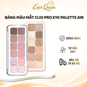 Bảng Mắt 12 Ô Clio Pro Eye Palette Air Phấn Mịn, Lên Màu Chuẩn - Ever Queen