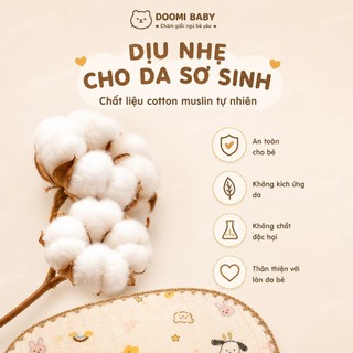 Gối 10 Lớp Cao Cấp Loại 1 Thấm Hút Mồ Hôi Cho Bé - Doomi Baby - HT639 - HT860