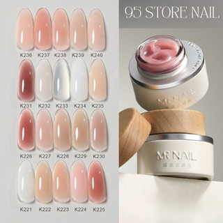 Gel làm dual phom Mr nail chính hãng ( gel đứng không chảy ) - không nóng không bọt hũ 30gam