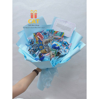 🌷 BÓ HOA BÁNH KẸO HOT TREND – ĐỦ MÀU SIÊU XINH - Hoa bánh kẹo tặng sinh nhật, tốt nghiệp, 8/3, 14/2,20/10, Bó hoa ăn vặt