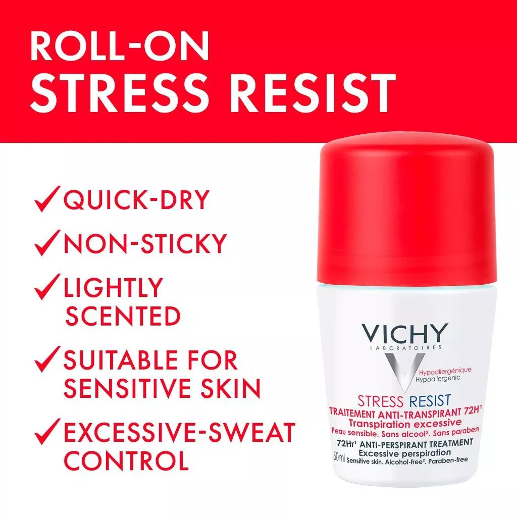 Lăn Khử Mùi VV.II.CC.HH.YY 50ml/Giảm Mồ Hôi Khử Mùi Hiệu Quả/Dịu Nhẹ Cho Da Nhạy Cảm Không Cồn