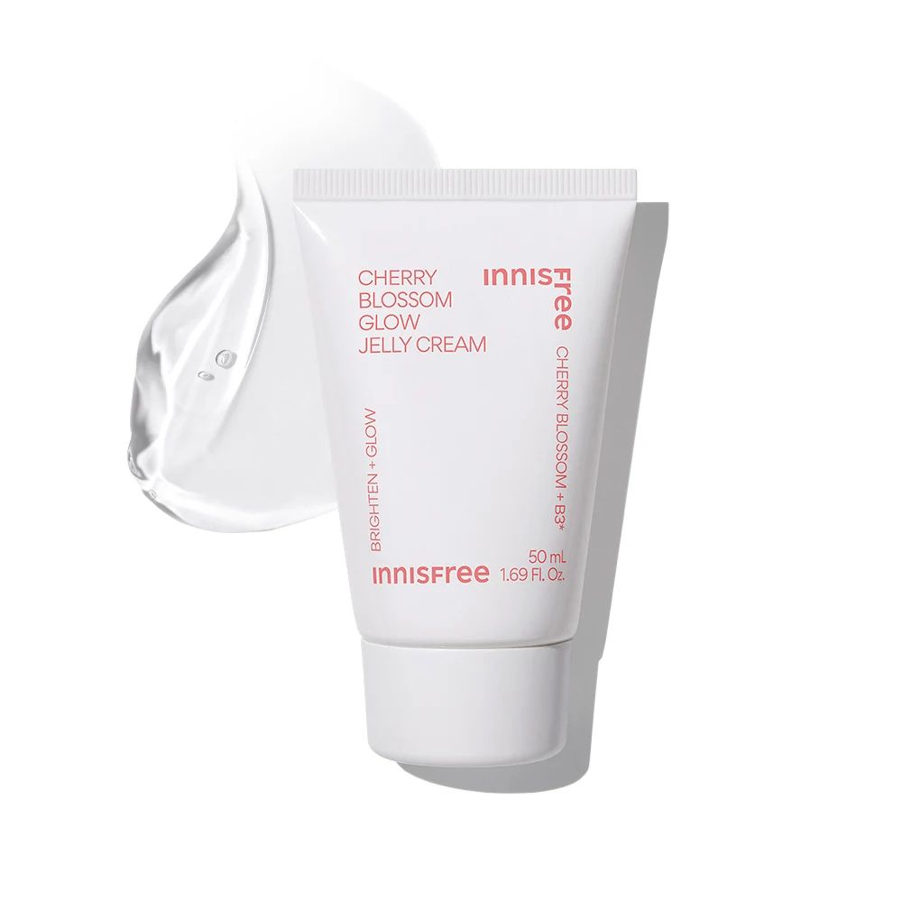Kem Dưỡng Sáng Da INNISFREE New Jeju Cherry Blossom Glow Jelly Cream 50ml – Dưỡng Ẩm, Làm Mịn Da [MP10]