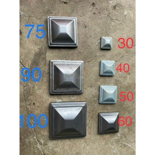 Chụp Đầu Vuông và Chữ Nhật Tôn Dập chắc chắn, thiết kế dạng chóp giúp tăng tính thẩm mỹ và bảo vệ đầu sắt,