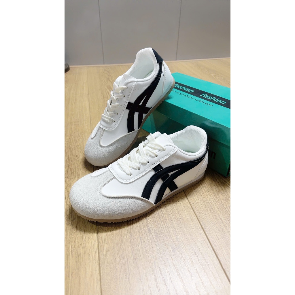 Giày Sneaker Nữ Phối Lưới Thoáng Khí Đế Cao - Giày Thể Thao Nữ Phom Chunky Hack Dáng Đi Học Đi Chơi Bản Đẹp 2 Màu