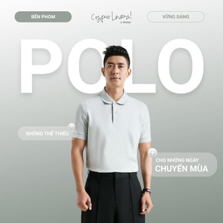 Áo Polo Nam Tay Ngắn Vải S.Café Bo Cổ Gân Form Fitted - Routine 10S25POL028