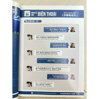 SÁCH-100 CHỦ ĐỀ KHẨU NGỮ TIẾNG TRUNG HÀNG NGÀY(GIẤY BÓNG)