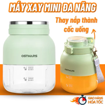 Máy xay sinh tố mini đa năng OSTMARS , máy xay sinh tố cầm tay OSTMARS,máy xay Sinh Tố Hoa Quả tiện lợi #giadungphuchung