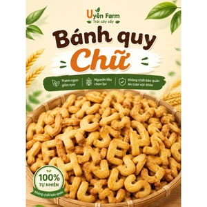Bánh Quy Hình Chữ Số Liên Hưng,Bánh Quy Mặn Bơ Sữa Chữ Số,Bánh Quy ABC_Ăn Vặt Tuổi Thơ (Date mới)