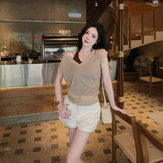 { VẢI COTTON SỢI TRE} Set Áo Thun Nữ 2 Áo Dáng Rộng Thoáng Mát Dễ Phối Đồ Chất Vải Mới Mềm Mại Như Tơ Cao Cấp  AB 336