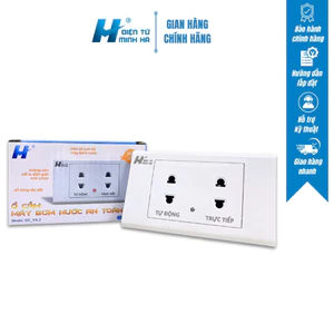 Ổ Cắm Máy Bơm Chống Giật 12V, Ổ Cắm Máy Bơm Nước An Toàn Cho Phao Điện, Bảo Hành 18 Tháng